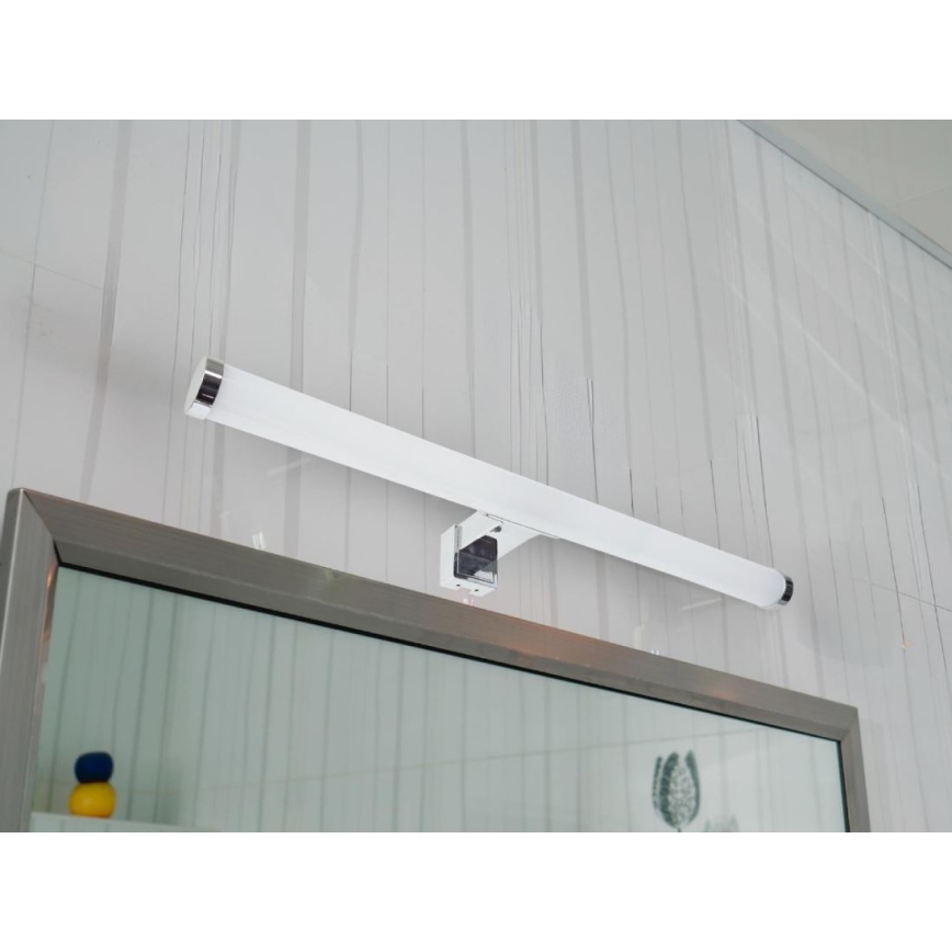 Oświetlenie LED do lustra łazienkowego LED/10W/230V 45 cm IP44 chrom połysk