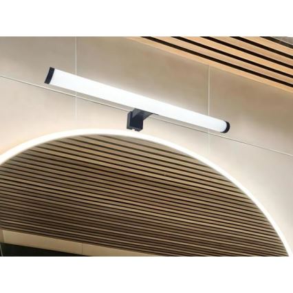 Oświetlenie LED do lustra łazienkowego LED/10W/230V 45 cm IP44 czarne