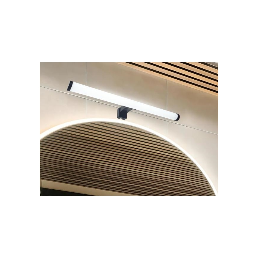 Oświetlenie LED do lustra łazienkowego LED/10W/230V 45 cm IP44 czarne