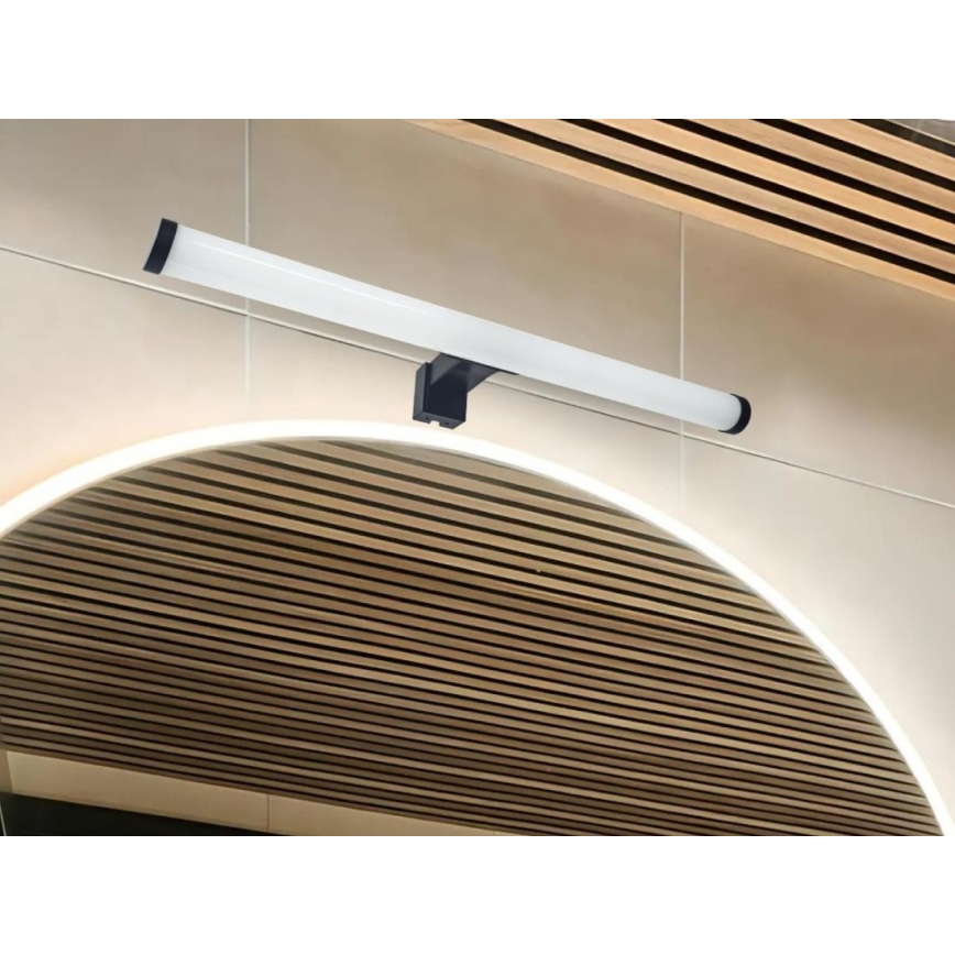 Oświetlenie LED do lustra łazienkowego LED/10W/230V 45 cm IP44 czarne