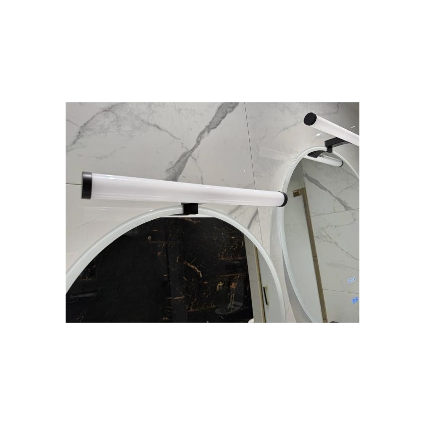 Oświetlenie LED do lustra łazienkowego LED/10W/230V 45 cm IP44 czarne