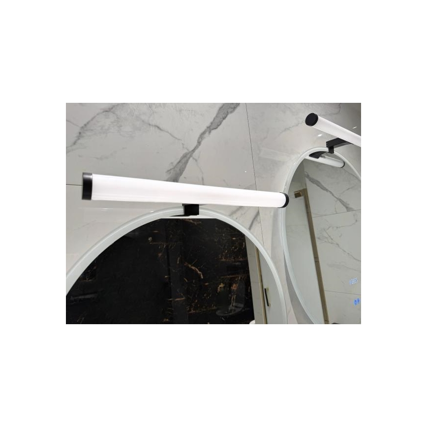 Oświetlenie LED do lustra łazienkowego LED/10W/230V 45 cm IP44 czarne
