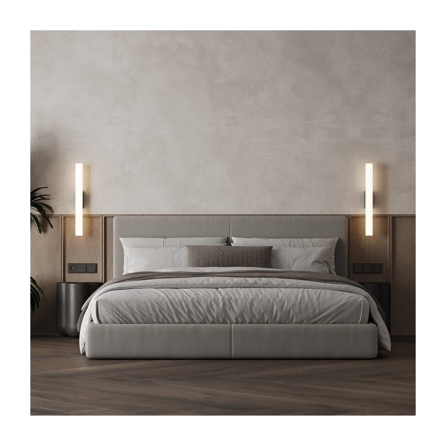 Oświetlenie LED do lustra łazienkowego LINEA LED/12W/230V 3000/4000/6000K IP44 61 cm matowy chrom