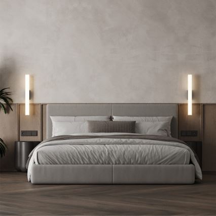 LED Oświetlenie do lustra łazienkowego LINEA LED/8W/230V 3000/4000/6000K IP44 45 cm czarne