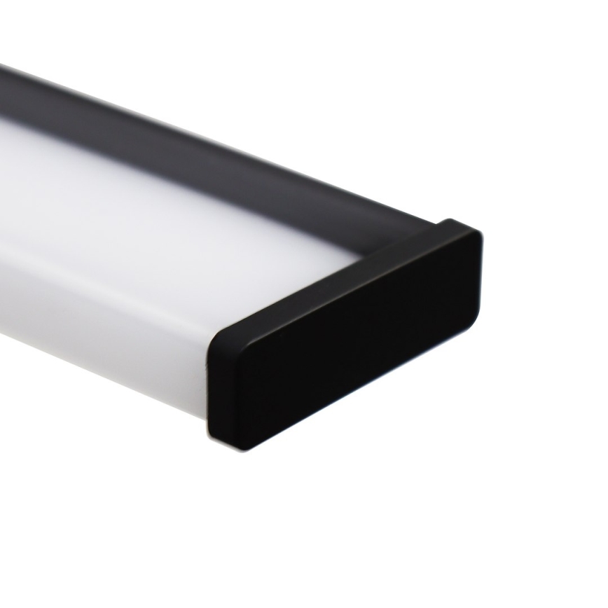 Oświetlenie LED do lustra łazienkowego MIRORE LED/10W/230V 60 cm IP44 czarne