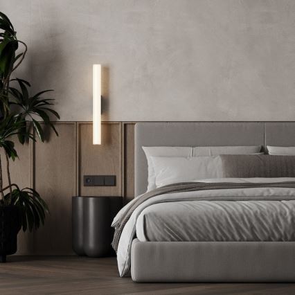 Oświetlenie łazienkowe do lustra LINEA LED/8W/230V 3000/4000/6000K IP44 45 cm matowy chrom