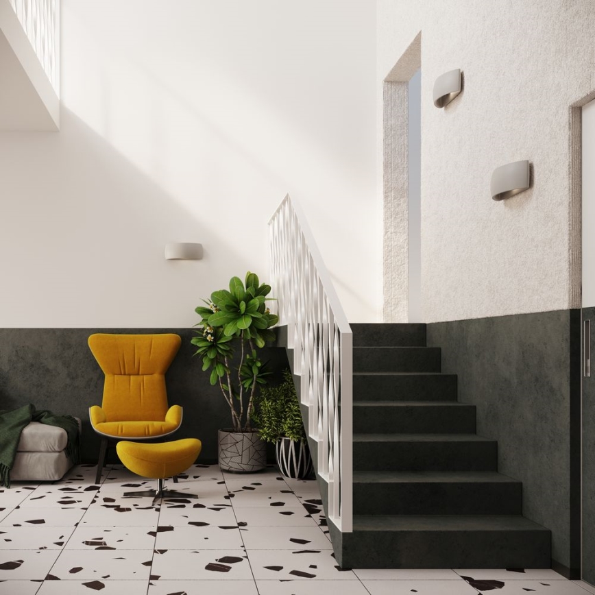 Oświetlenie naścienne PONTIUS 1xG9/40W/230V szare