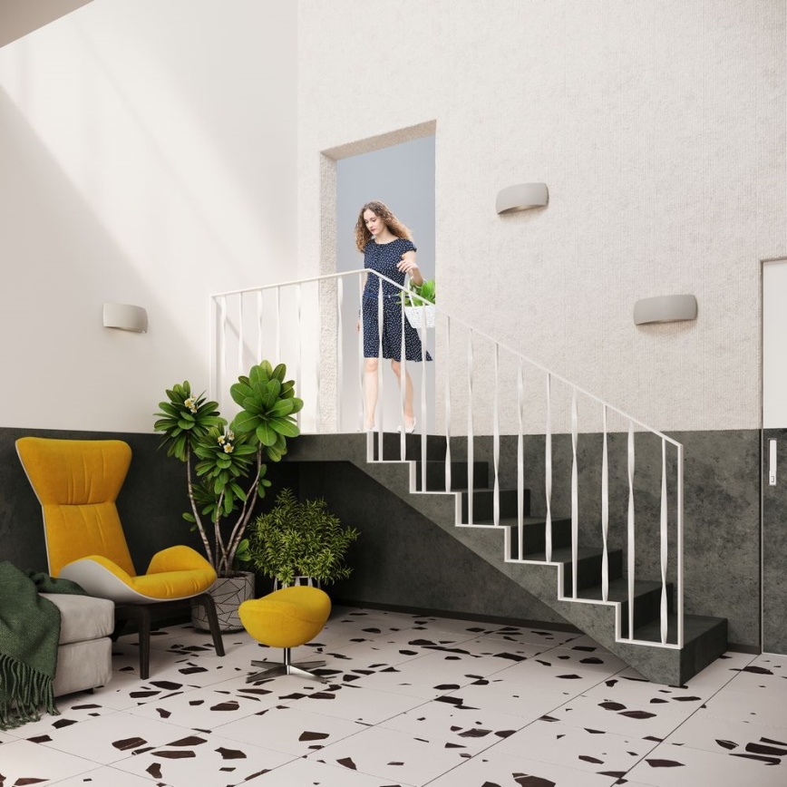 Oświetlenie naścienne PONTIUS 1xG9/40W/230V szare