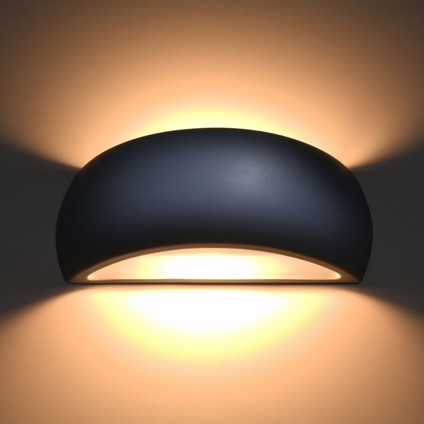 Oświetlenie naścienne PONTIUS 1xG9/40W/230V szare