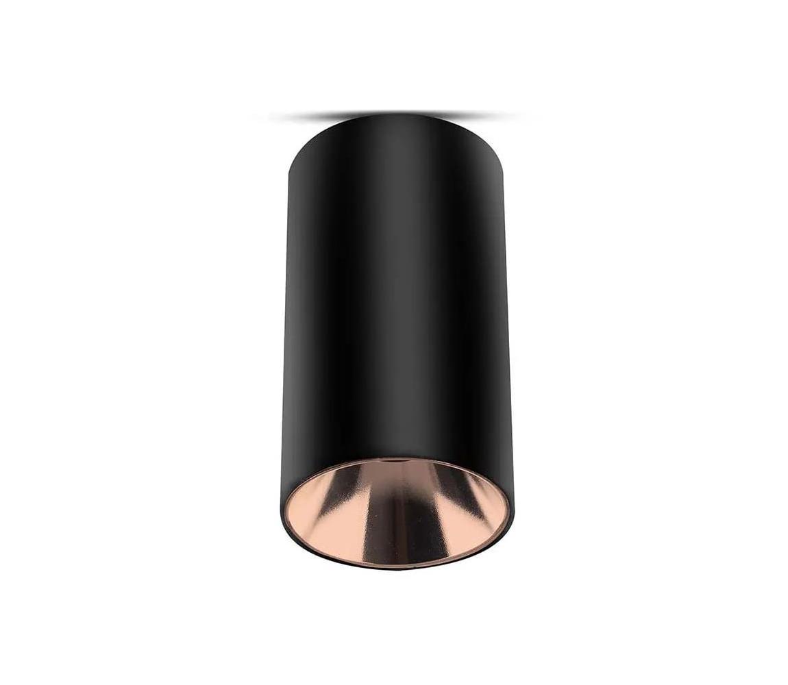 Oświetlenie punktowe 1xGU10/35W/230V czarny/Rose gold