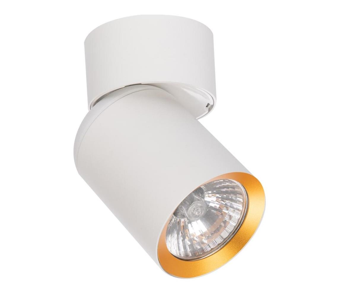 Oświetlenie punktowe ANDY 1xGU10/8W/230V białe/złote