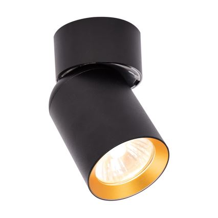 Oświetlenie punktowe ANDY 1xGU10/8W/230V czarne/złote
