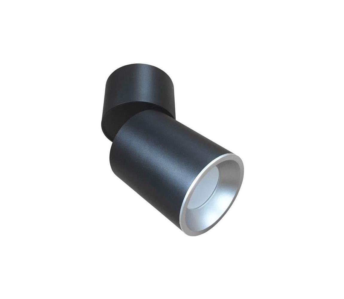 Oświetlenie punktowe ASTRA 1xGU10/10W/230V czarne/srebrne