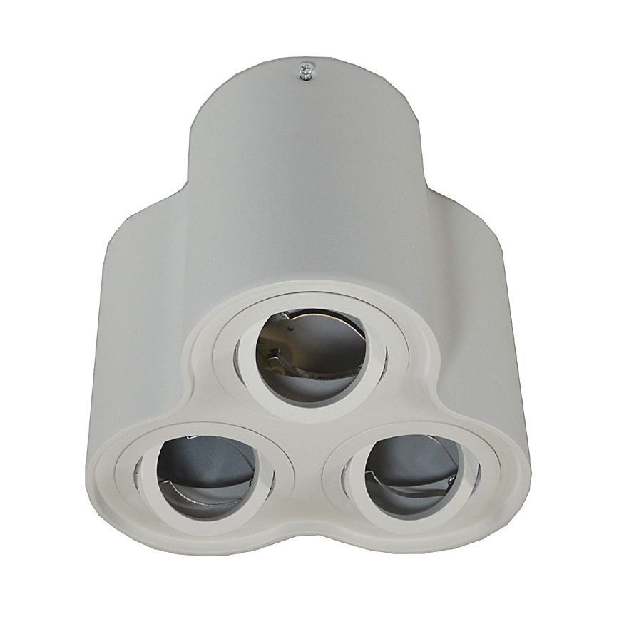 Oświetlenie punktowe BAROCO 3xGU10/30W/230V białe