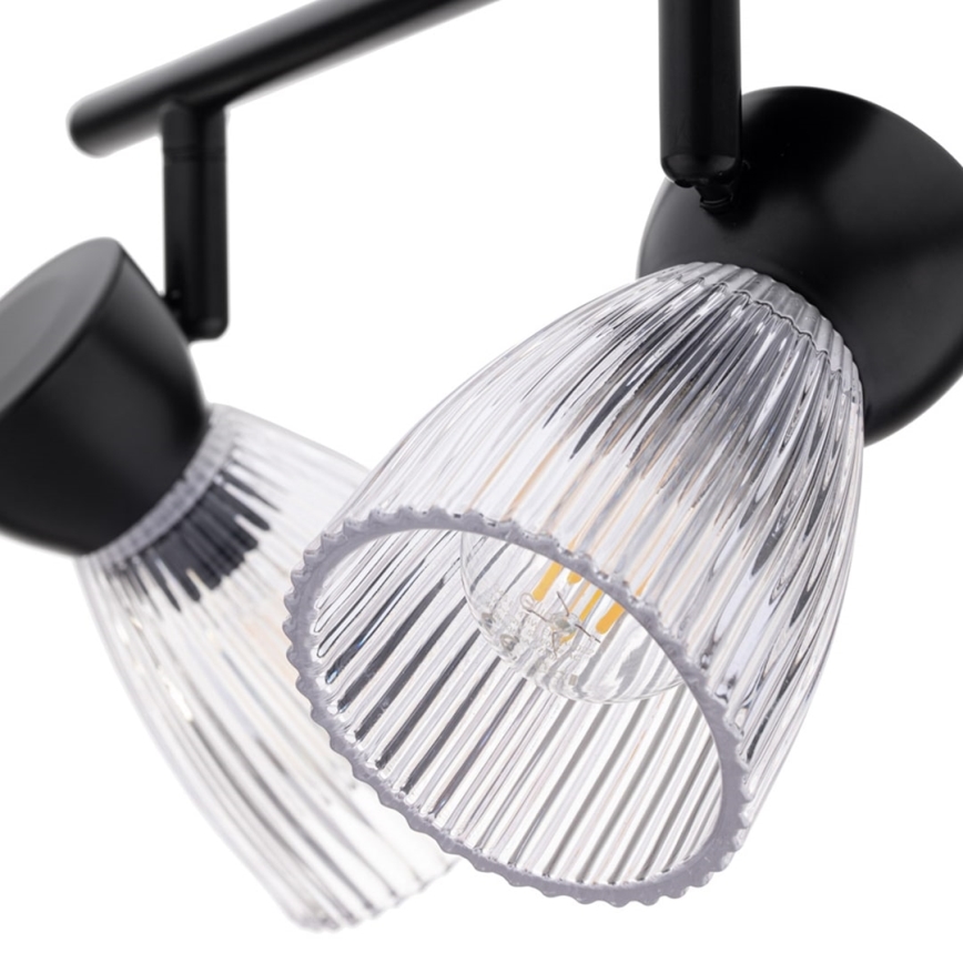 Oświetlenie punktowe BEST 3xE14/40W/230V czarne