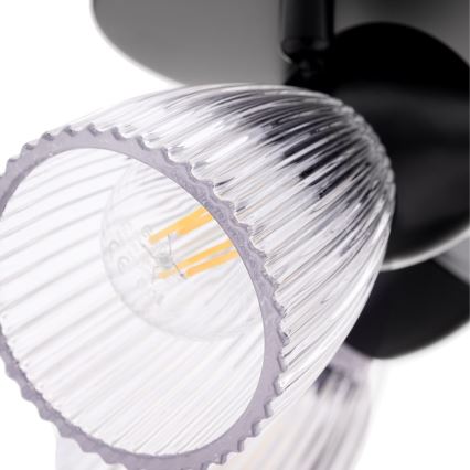 Oświetlenie punktowe BEST 3xE14/40W/230V czarne