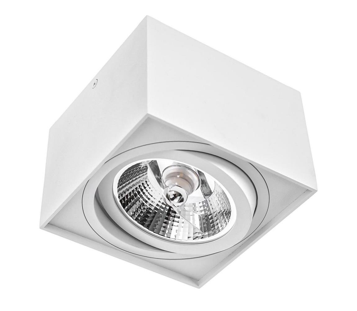 Oświetlenie punktowe CHLOE AR111 1xGU10/50W/230V kanciasty biały