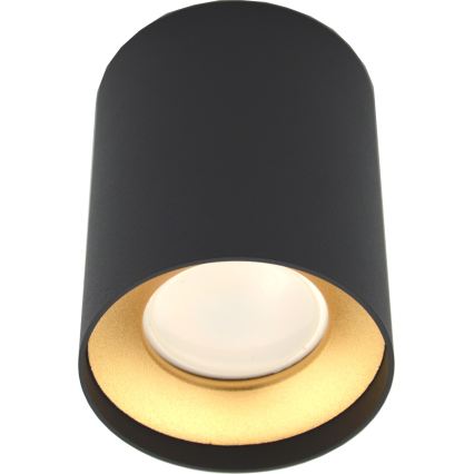 Oświetlenie punktowe CYRO 1xGU10/30W/230V czarny/złoty