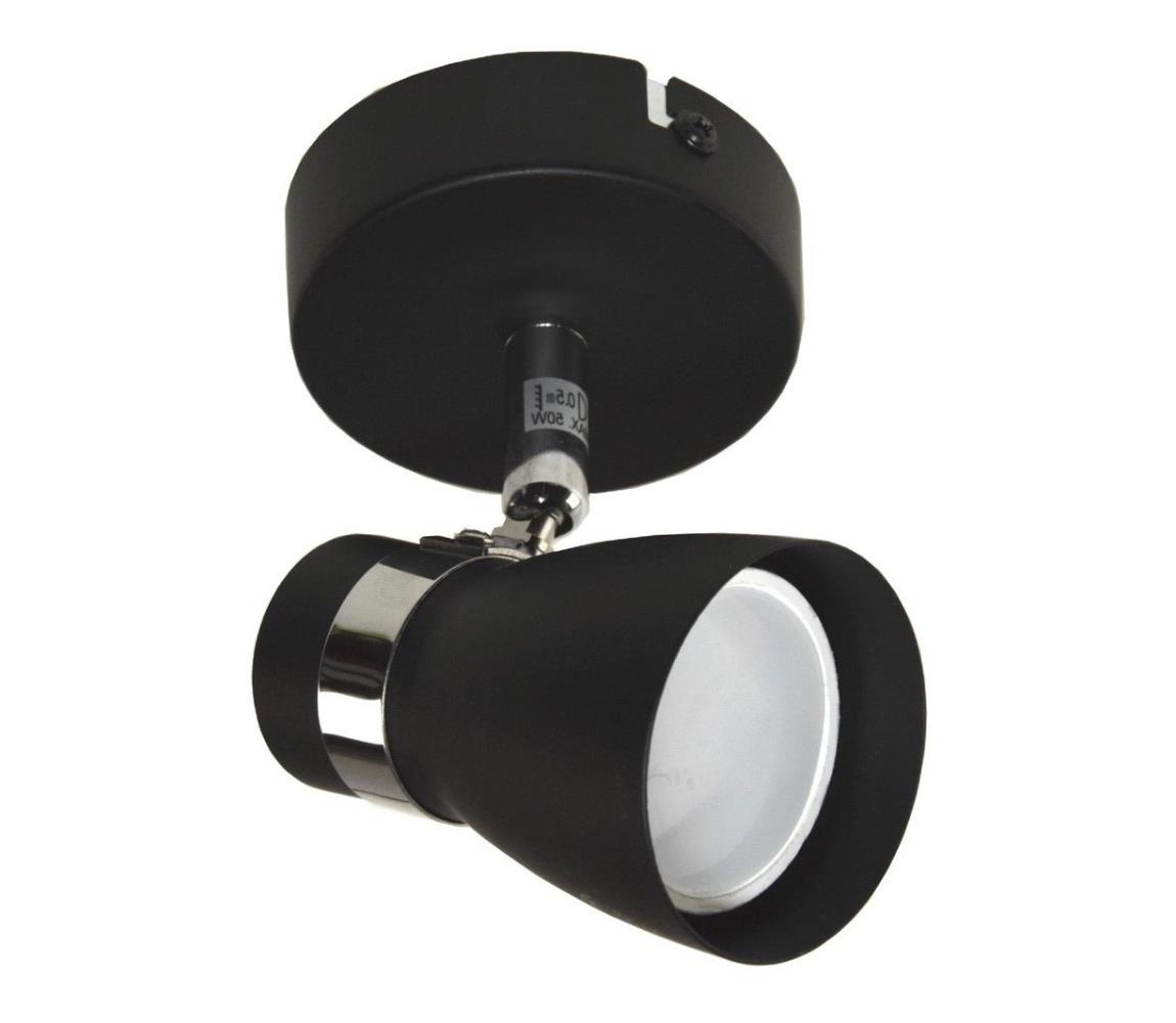 Oświetlenie punktowe DEZ 1xGU10/30W/230V czarny