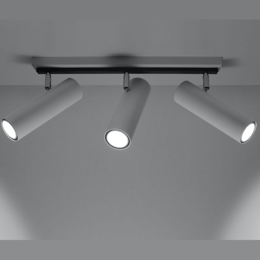 Oświetlenie punktowe DIREZIONE 3xGU10/40W/230V biały