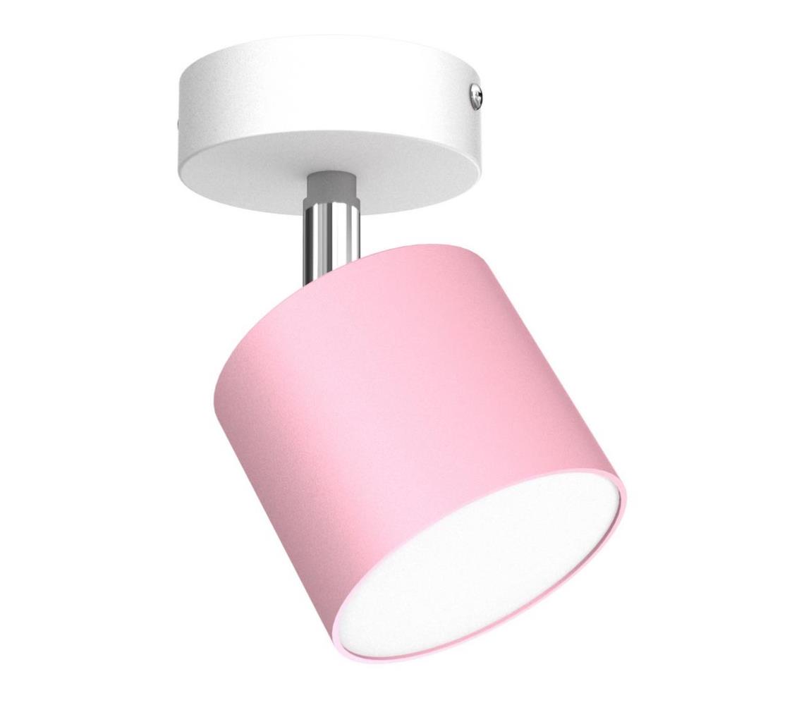 Oświetlenie punktowe DIXIE 1xGX53/11W/230V różowy