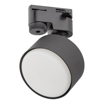 Oświetlenie punktowe do 1-fazowego systemu szynowego AVIA 1xGX53/15W/230V czarny