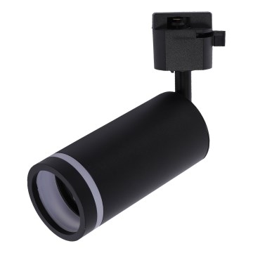 Oświetlenie punktowe do 1-fazowego systemu szynowego JET RING 1xGU10/10W/230V czarny