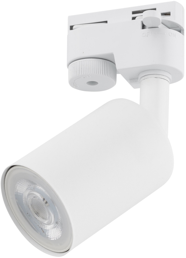Oświetlenie punktowe do 1-fazowego systemu szynowego TOP 1xGU10/10W/230V białe