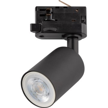 Oświetlenie punktowe do 3-fazowego systemu szynowego TOP 1xGU10/10W/230V czarny