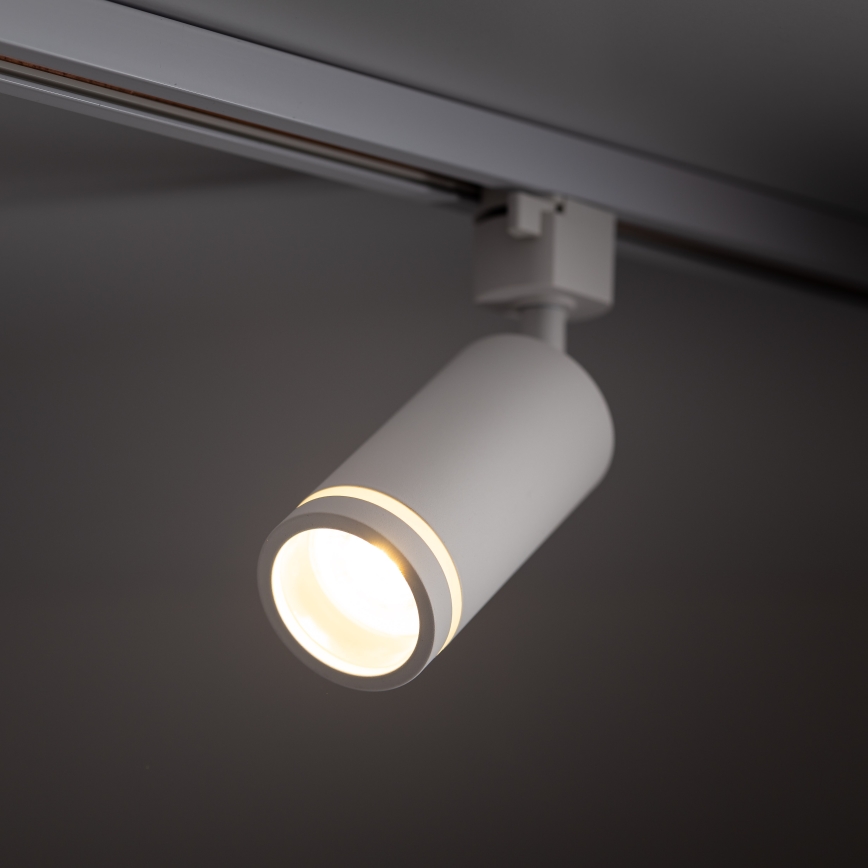 Oświetlenie punktowe do 1-fazowego systemu szynowego JET RING 1xGU10/10W/230V biały