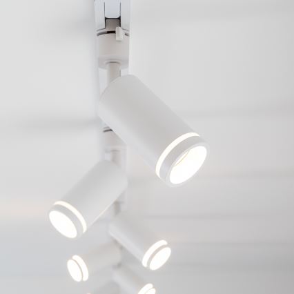 Oświetlenie punktowe do 1-fazowego systemu szynowego JET RING 1xGU10/10W/230V biały