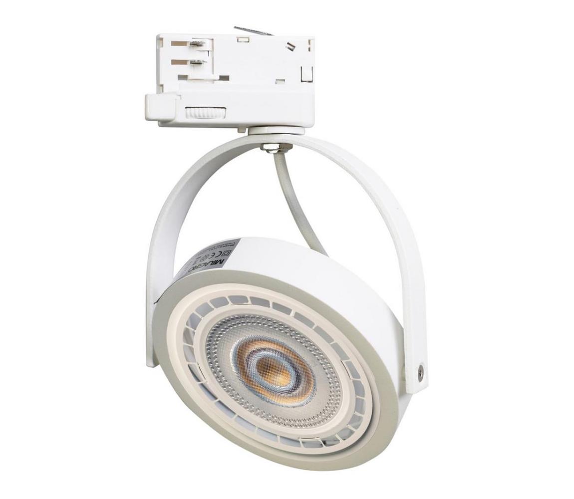 Oświetlenie punktowe do systemu szynowego LUGAR AR111 1xGU10/25W/230V białe