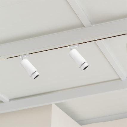 Oświetlenie punktowe do systemu szynowego MICA 1xGU10/25W/230V 1-fazowy  biały