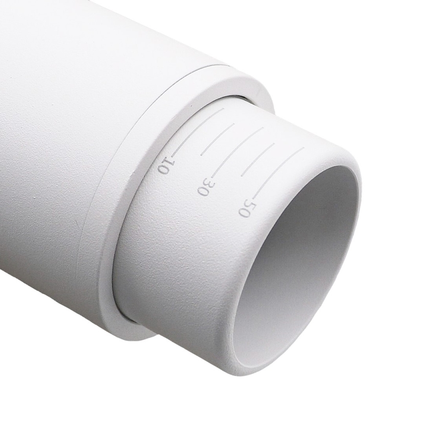 Oświetlenie punktowe do systemu szynowego MICA 1xGU10/25W/230V 1-fazowy  biały