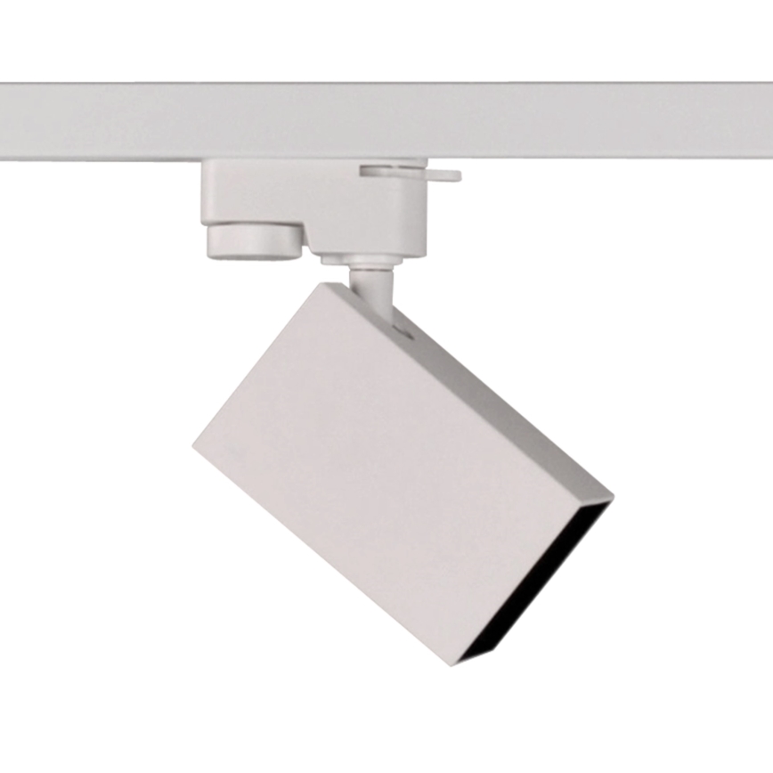 Oświetlenie punktowe do systemu szynowego SQUARE 1xGU10/10W/230V białe