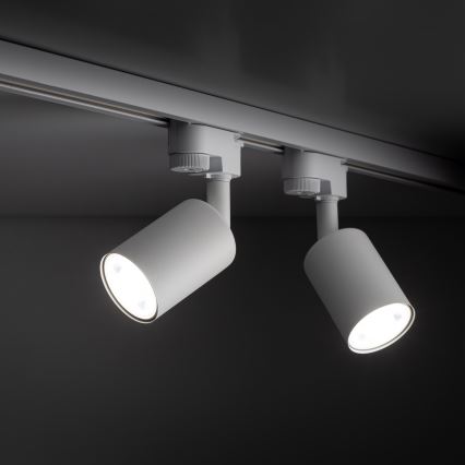 Oświetlenie punktowe do 1-fazowego systemu szynowego TOP 1xGU10/10W/230V białe