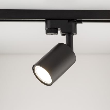Oświetlenie punktowe do 1-fazowego systemu szynowego TOP 1xGU10/10W/230V czarne