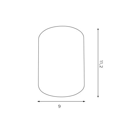 Oświetlenie punktowe DOWNLIGHT ROUND 1xE27/60W/230V 110x88mm