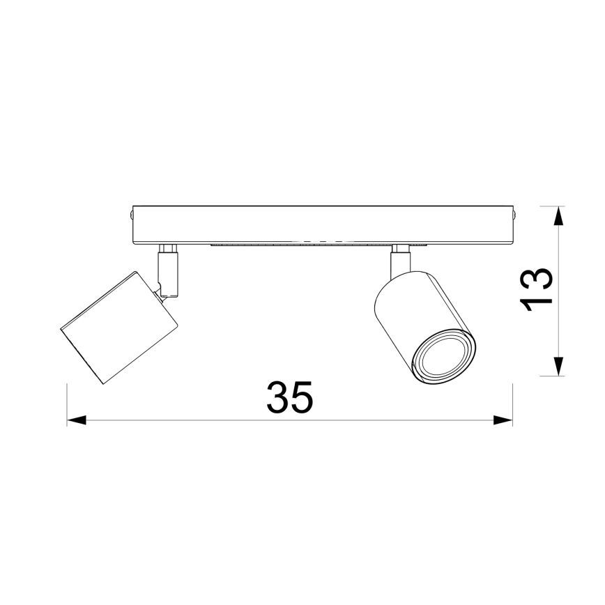 Oświetlenie punktowe dziecięce FUN 3xGU10/8W/230V niebieski/kotek