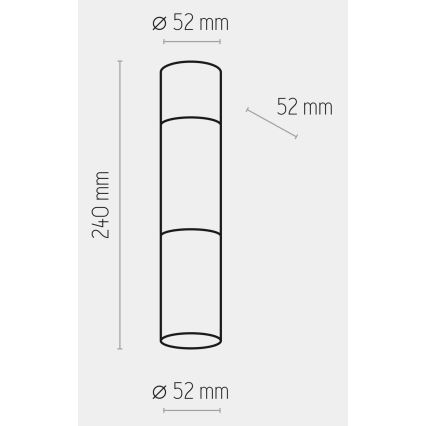 Oświetlenie punktowe ELIT 1xGU10/10W/230V białe