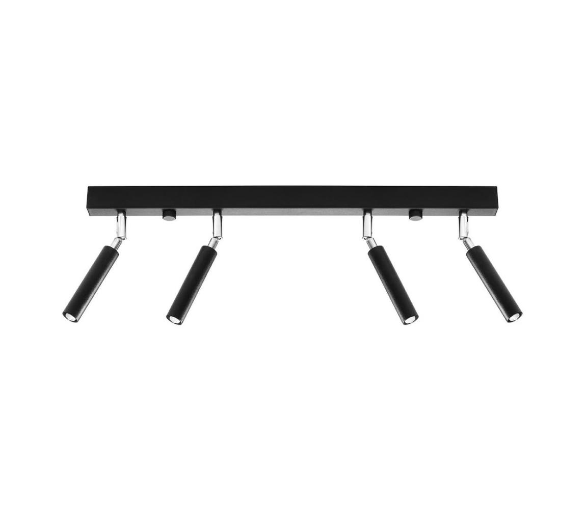 Oświetlenie punktowe EYETECH 4xG9/12W/230V czarny