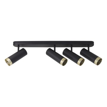 Oświetlenie punktowe FADO 4xGU10/10W/230V czarne