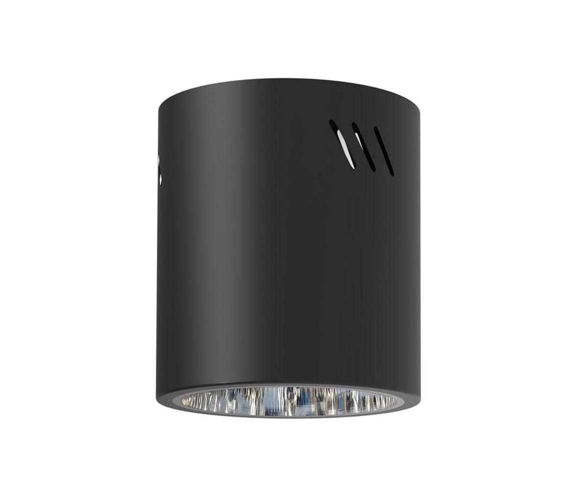 Oświetlenie punktowe GEORGE 1xE27/60W/230V śr. 11 cm czarne