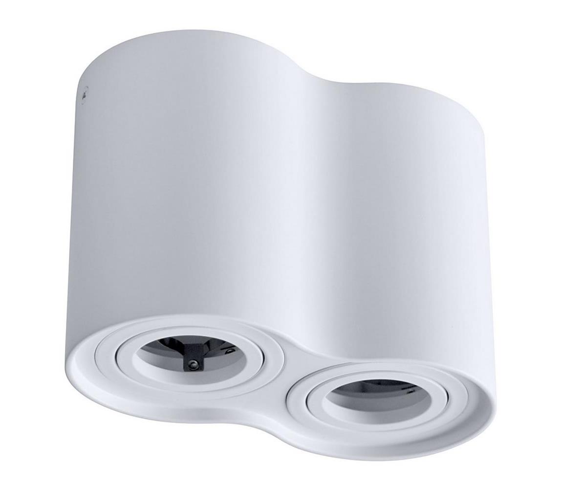 Oświetlenie punktowe HADAR 2xGU10/10W/230V białe