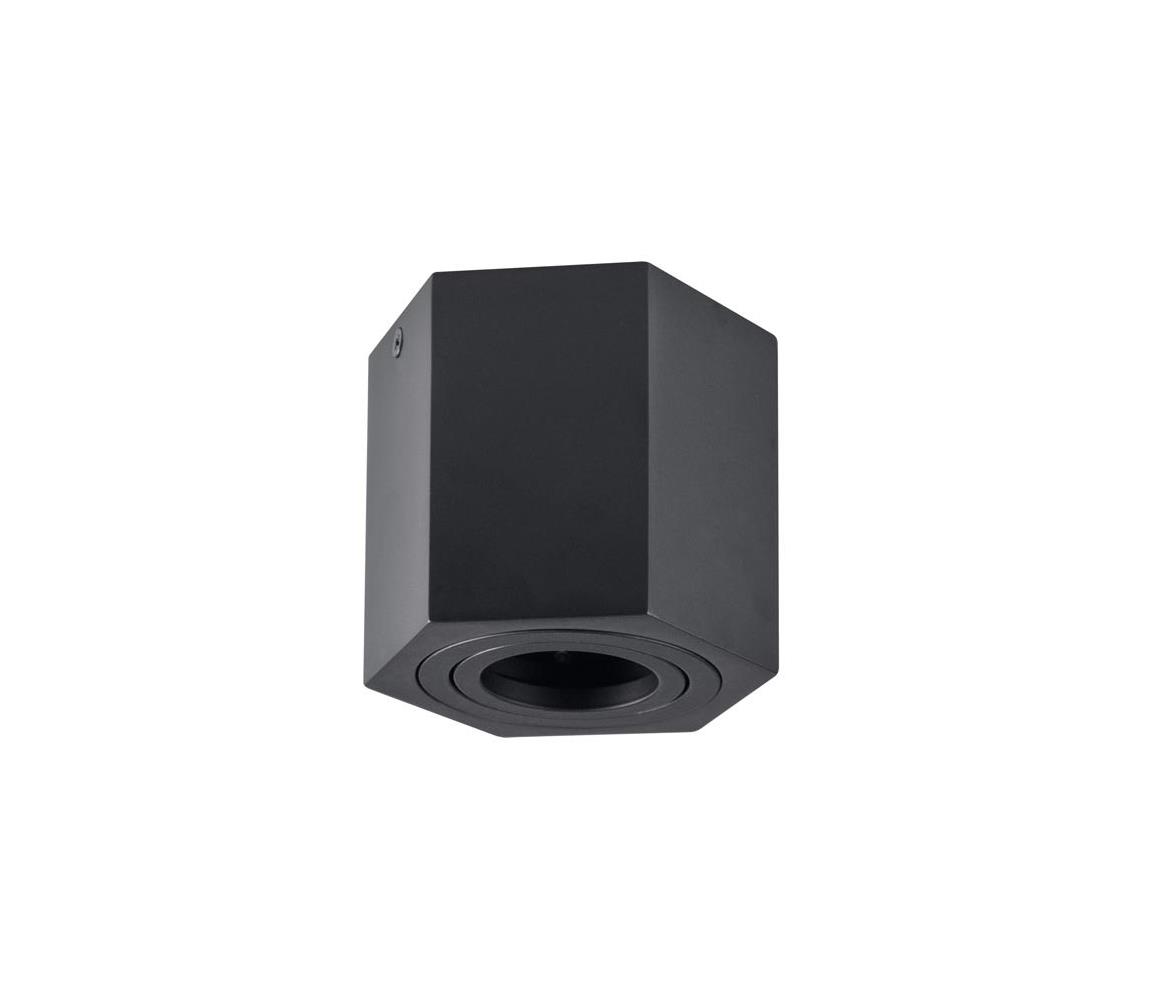 Oświetlenie punktowe HEXAGON 1xGU10/10W/230V czarny