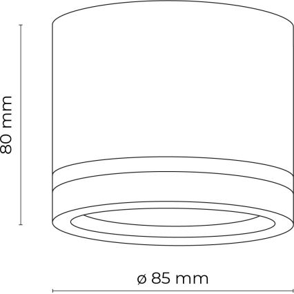 Oświetlenie punktowe JET 1xGX53/11W/230V biały