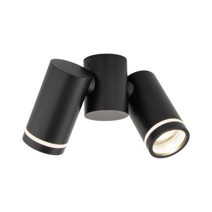 Oświetlenie punktowe JET ZESTAW 2xGU10/10W/230V czarne