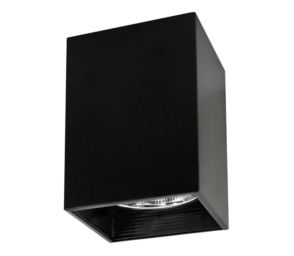 Oświetlenie punktowe JUPITER 1xE27/20W/230V 13,7x13,7 cm czarne