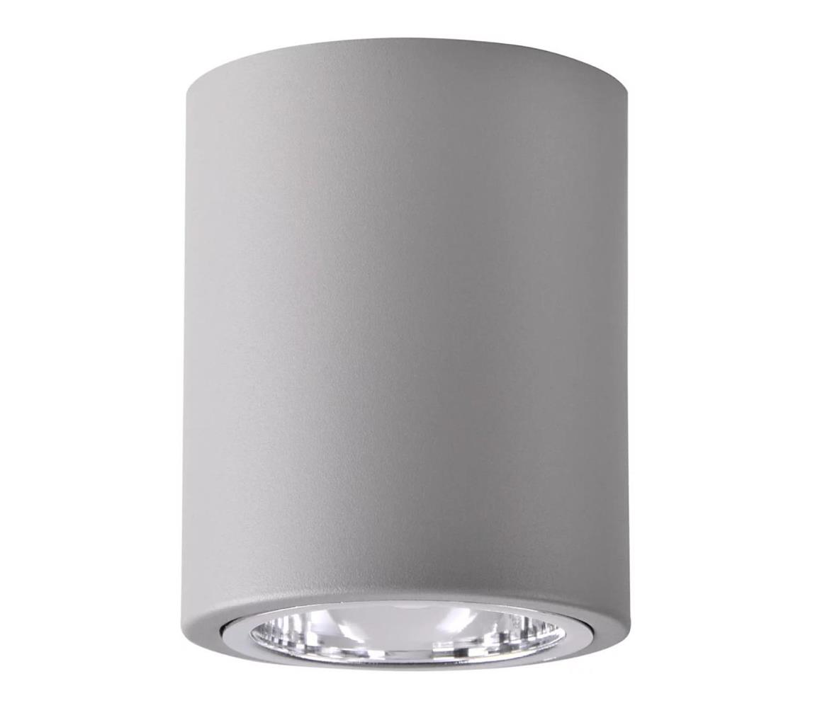 Oświetlenie punktowe JUPITER 1xE27/20W/230V śr. 9,8 cm szare