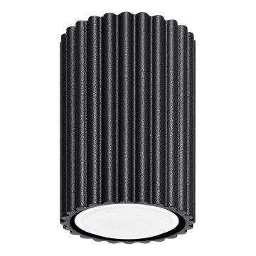 Oświetlenie punktowe KARBON 1xGU10/10W/230V 10 cm czarny